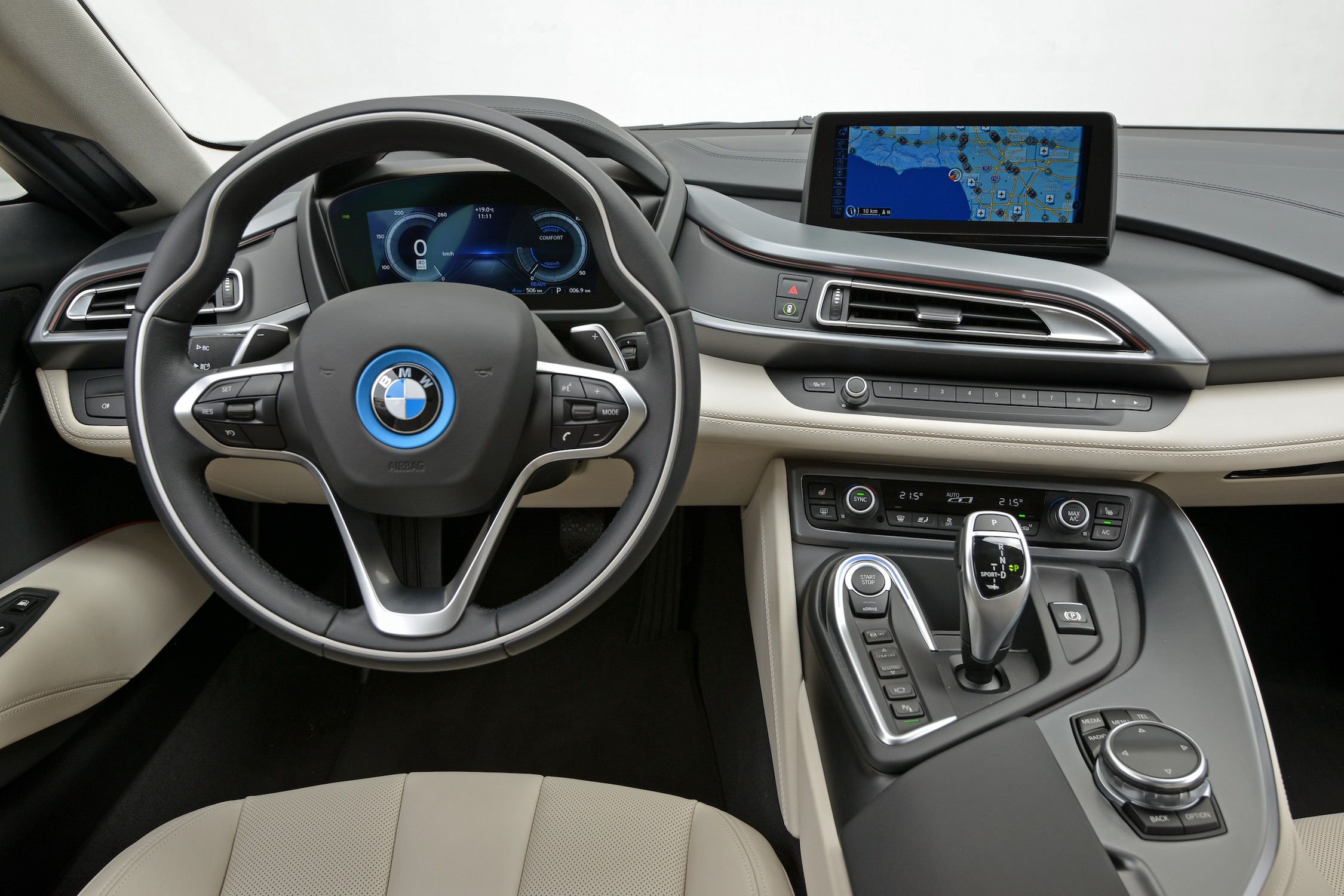 BMW i8 dashboard