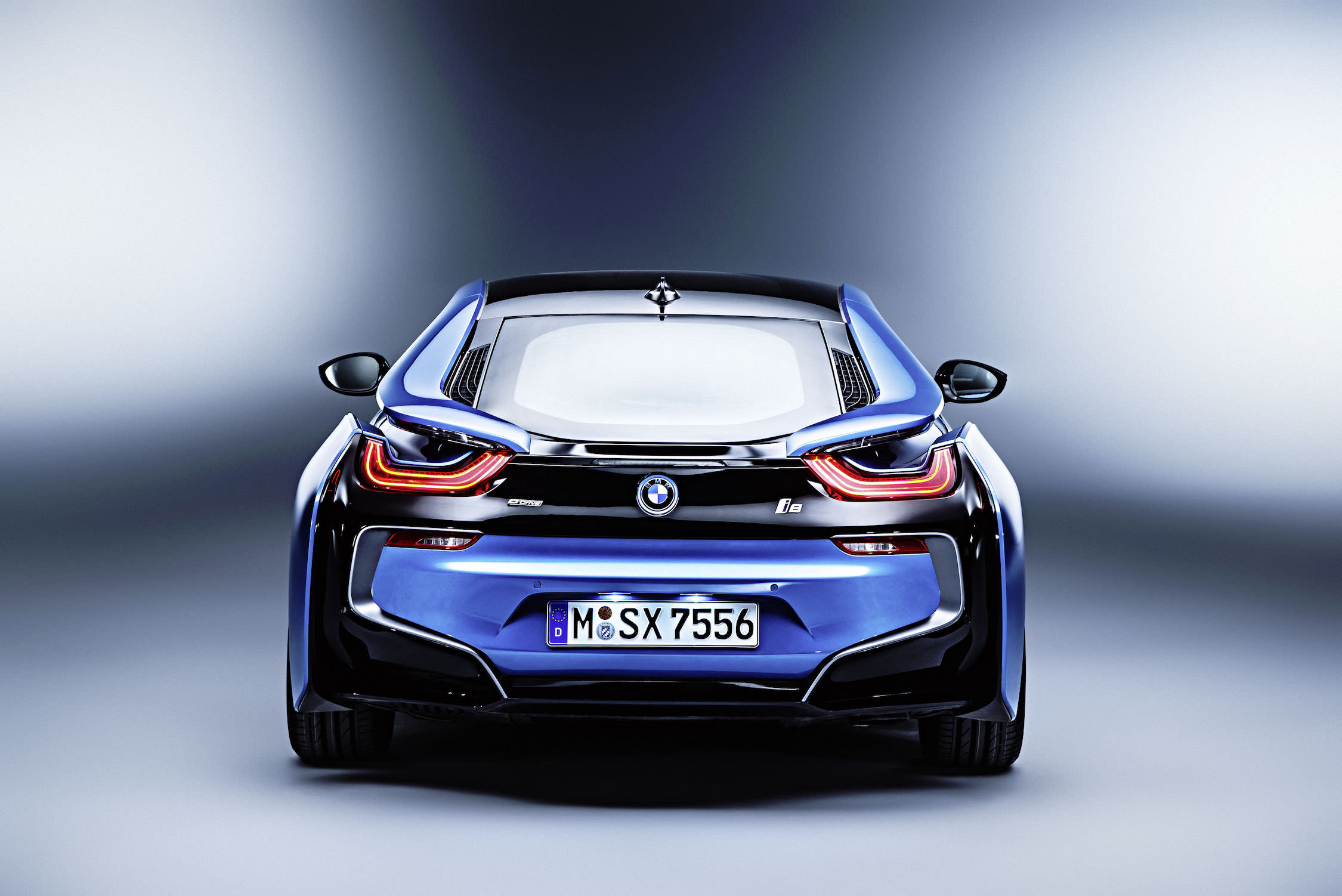 BMW i8 achterkant