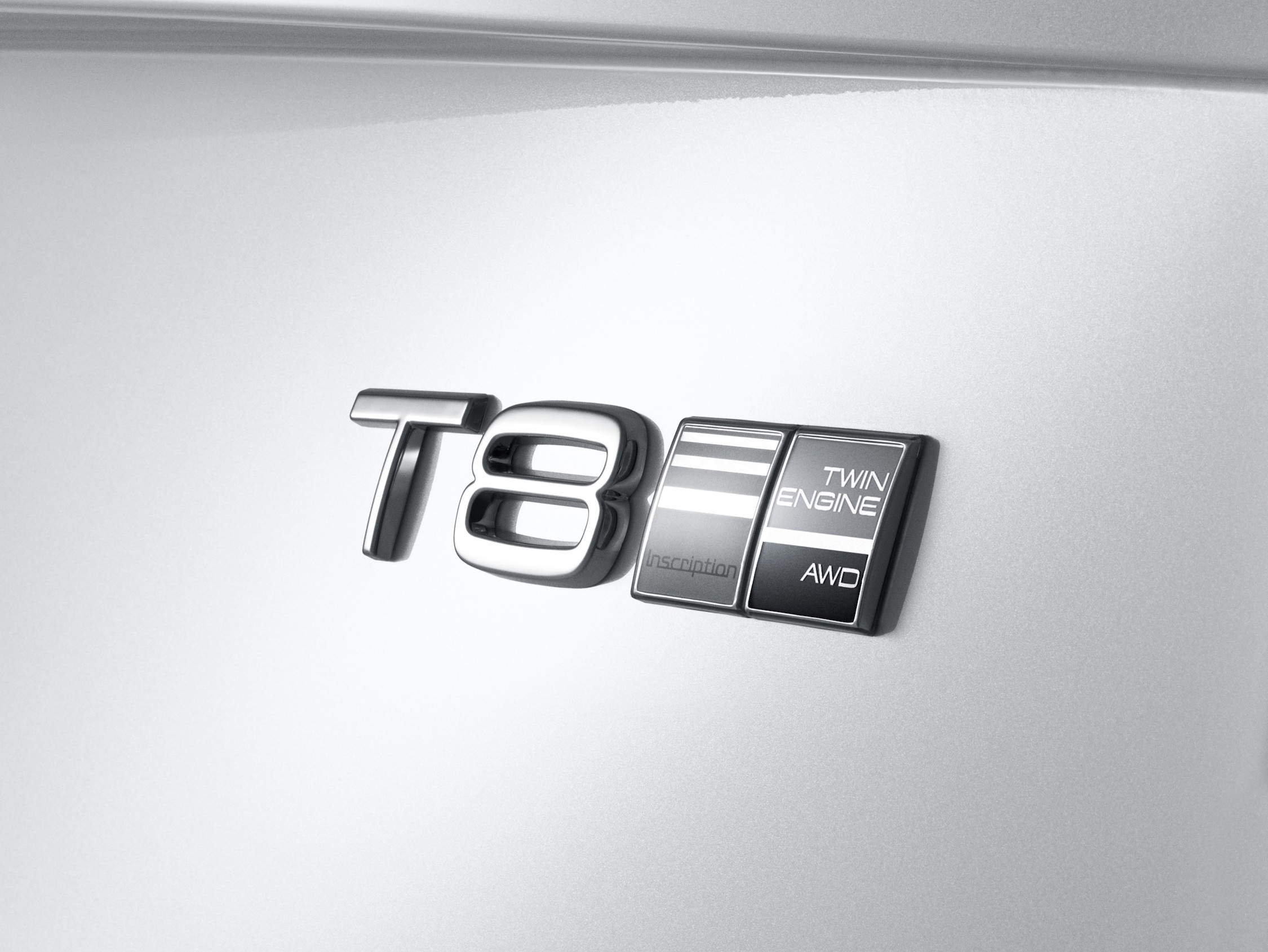Volvo S90 T8 embleem