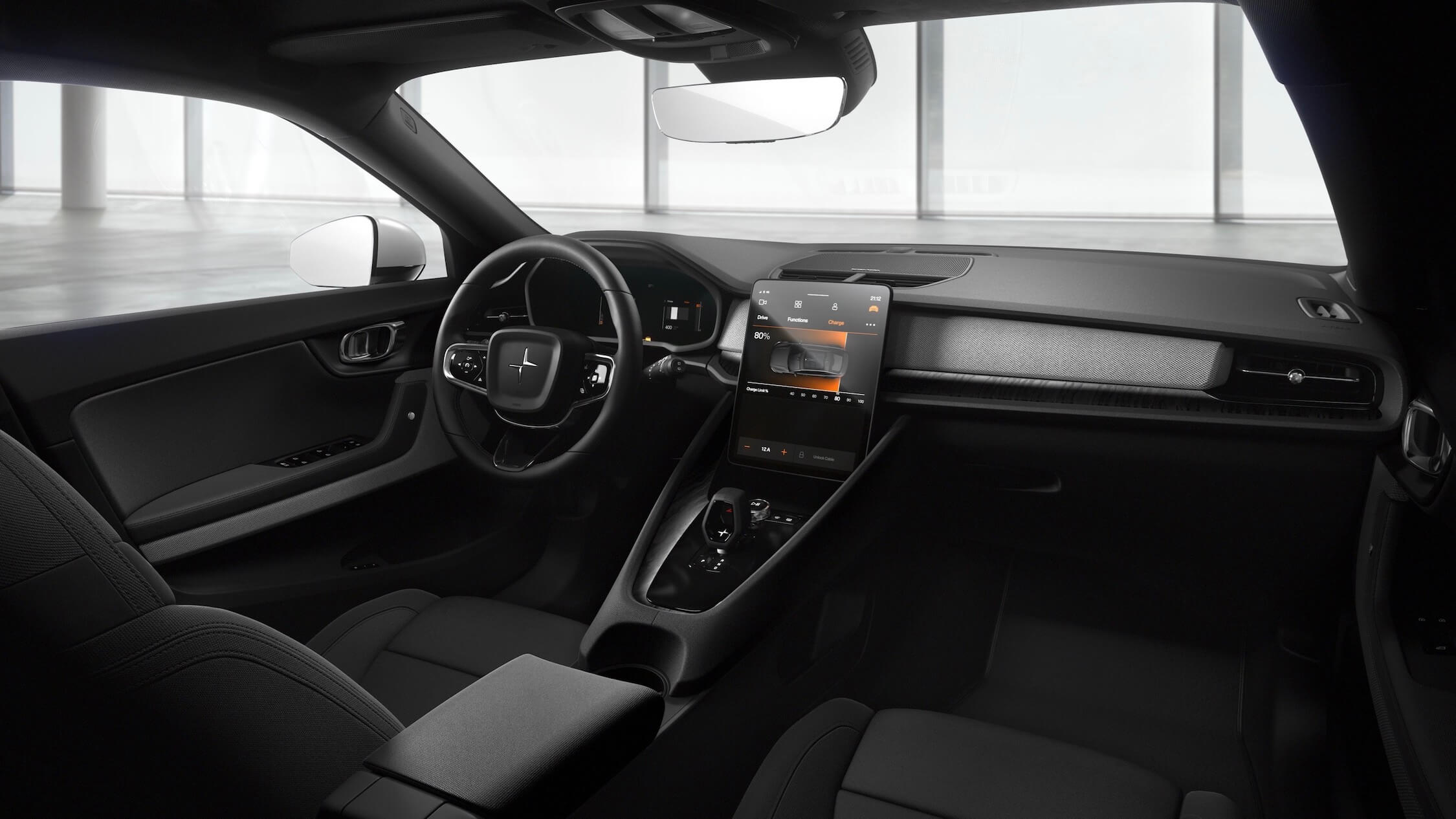Polestar 2 dashboard