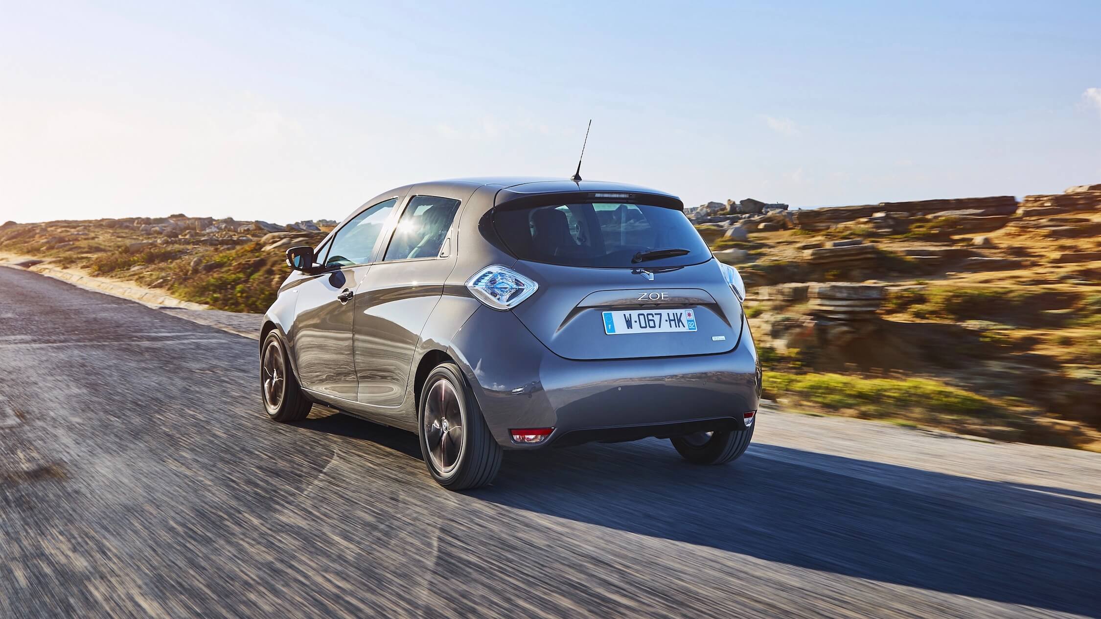 Renault ZOE achterkant