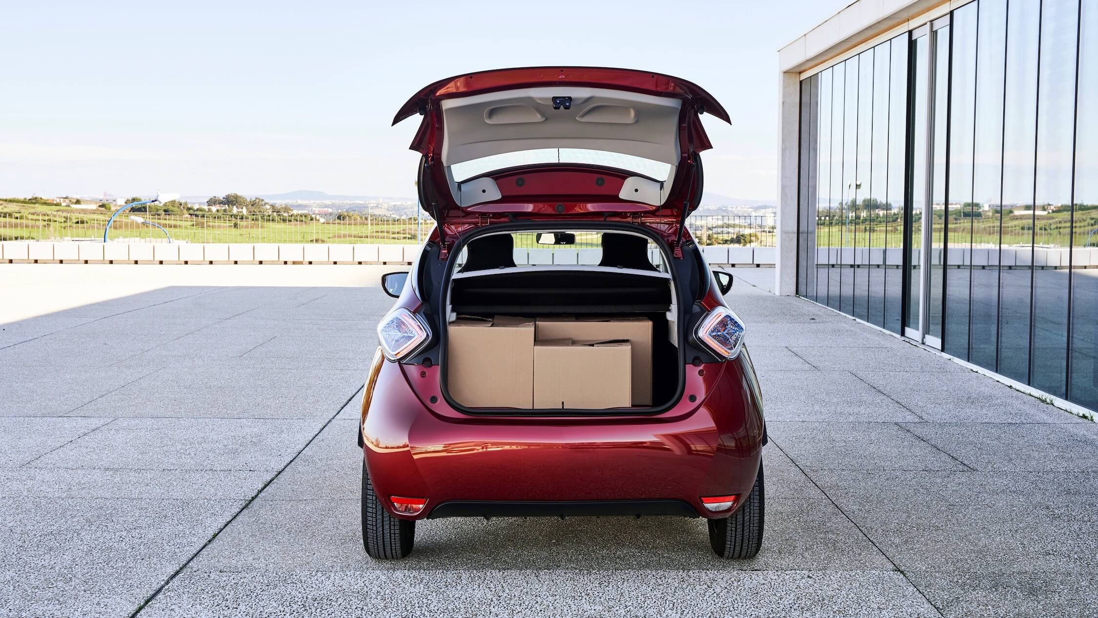 Renault ZOE kofferruimte