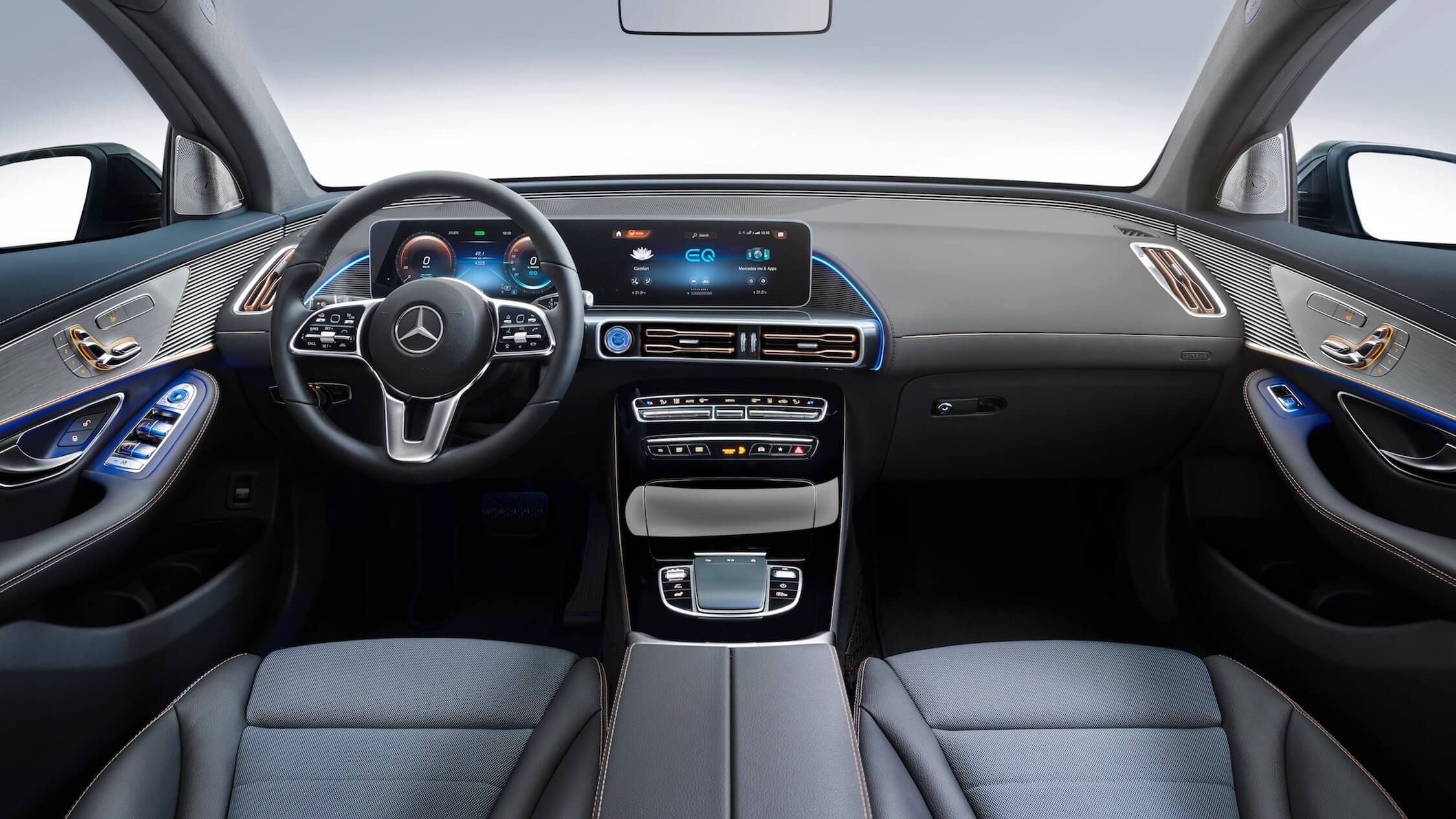 Mercedes EQC cockpit