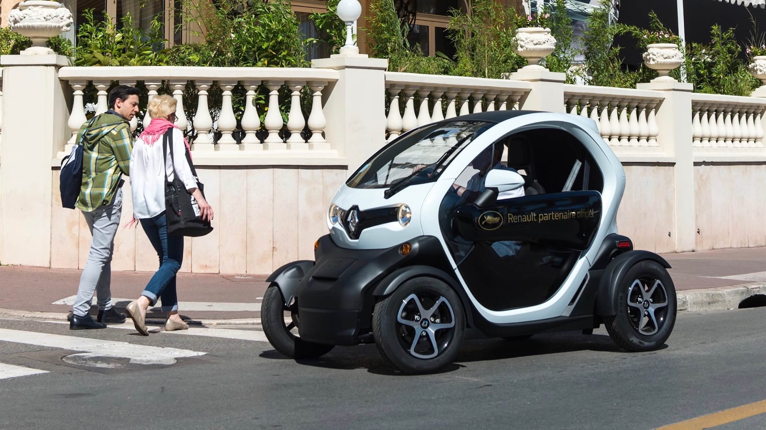 Renault Twizy in stad