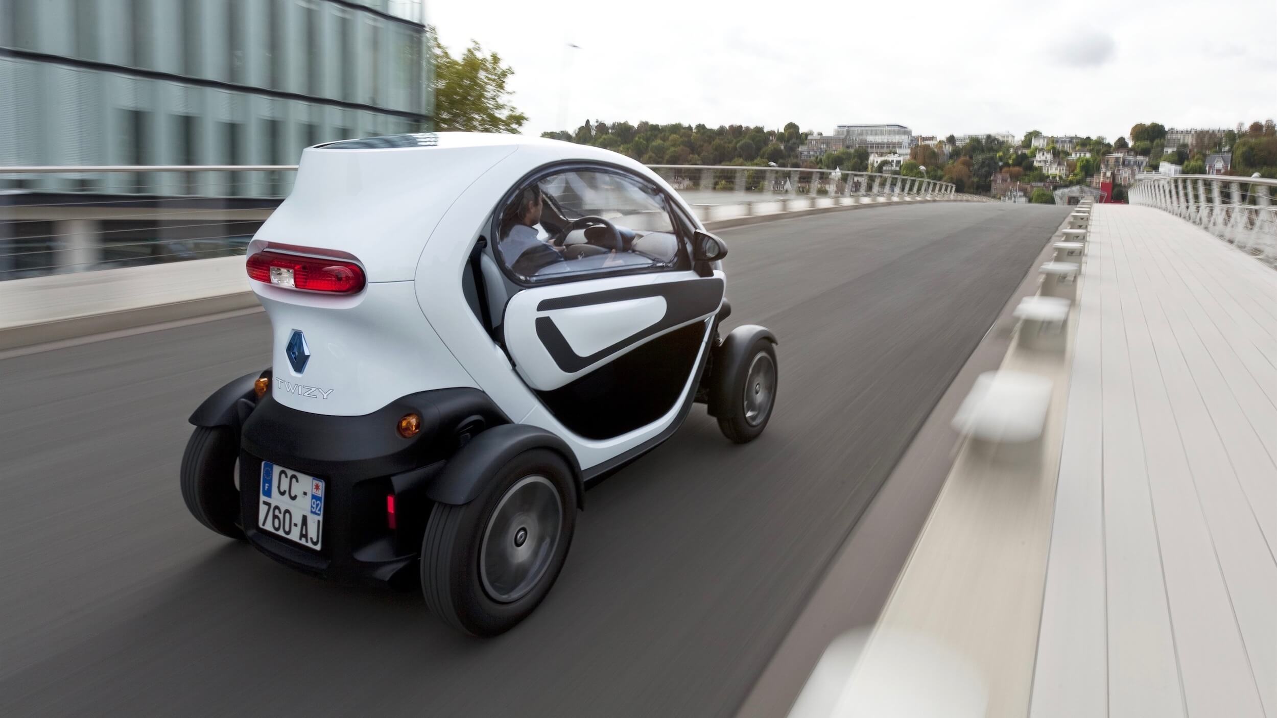 Renault Twizy three quarter view