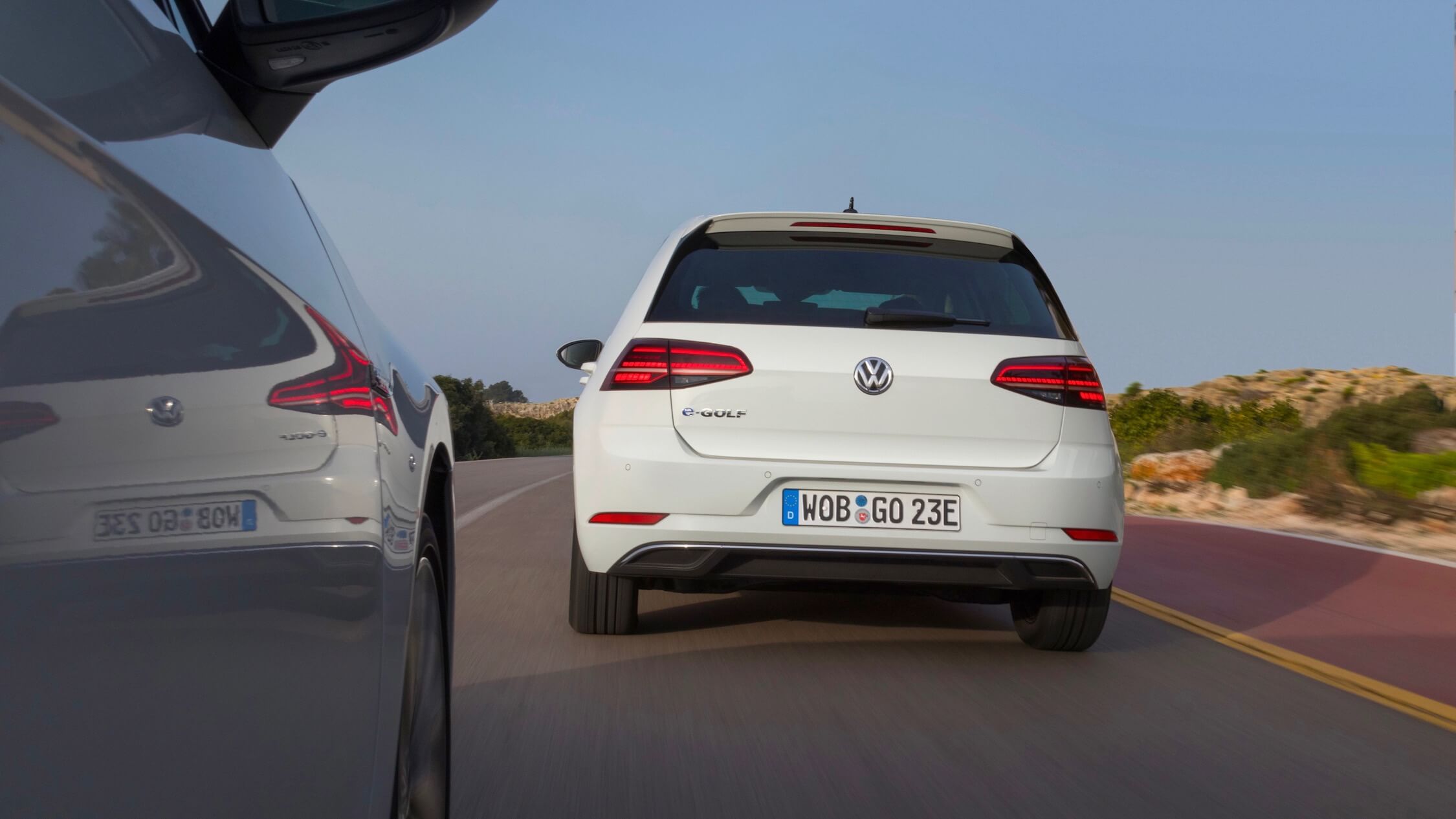 Volkswagen e-Golf achterkant