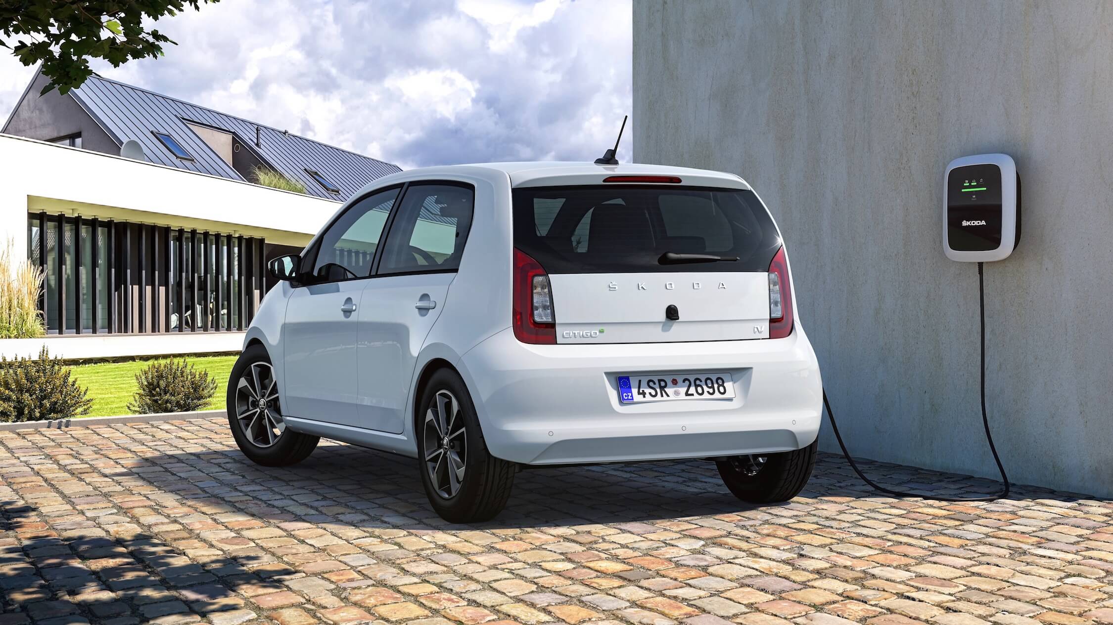 Elektrische Skoda Citigo thuis laden