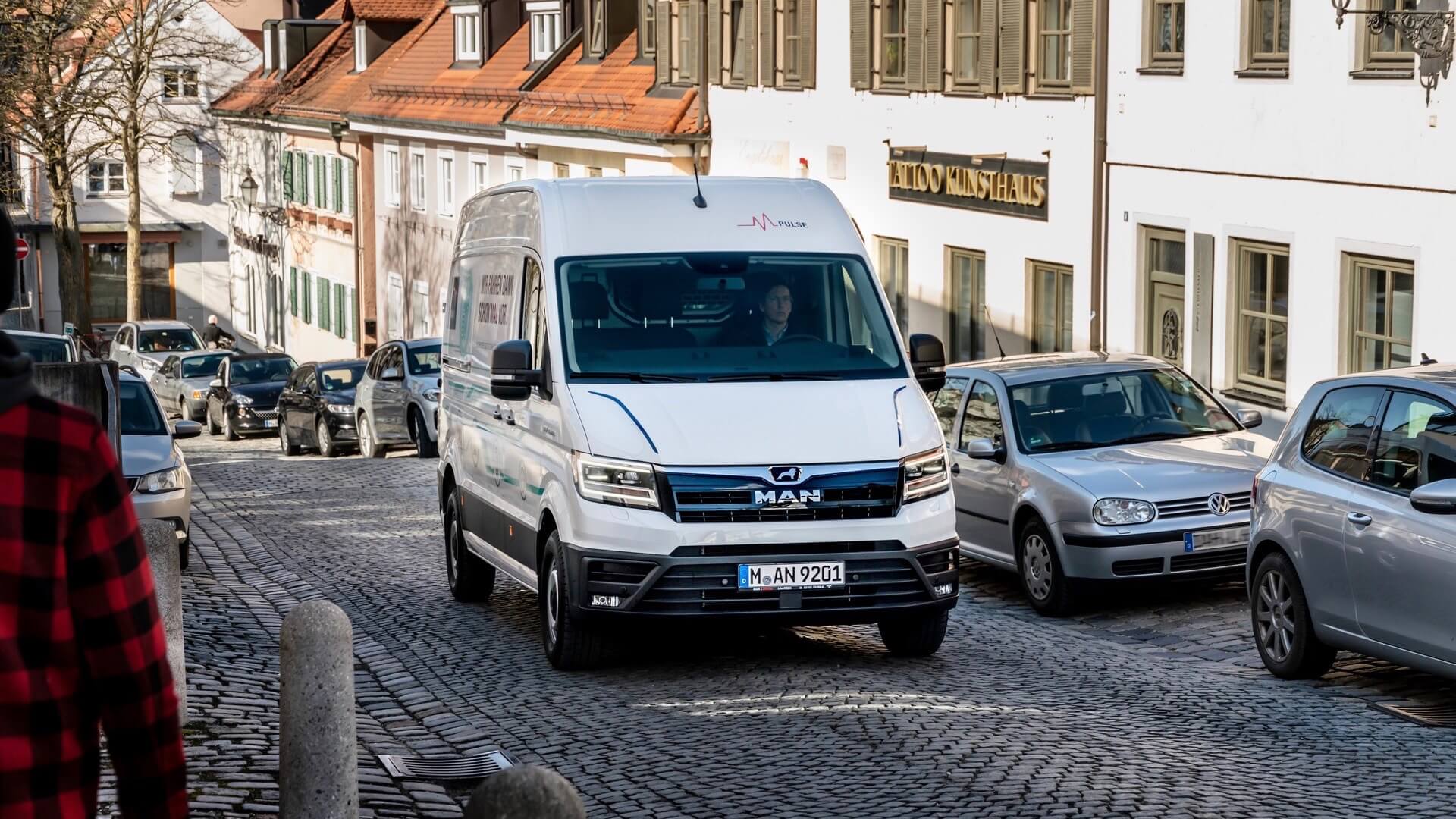 MAN eTGE elektrische bestelauto