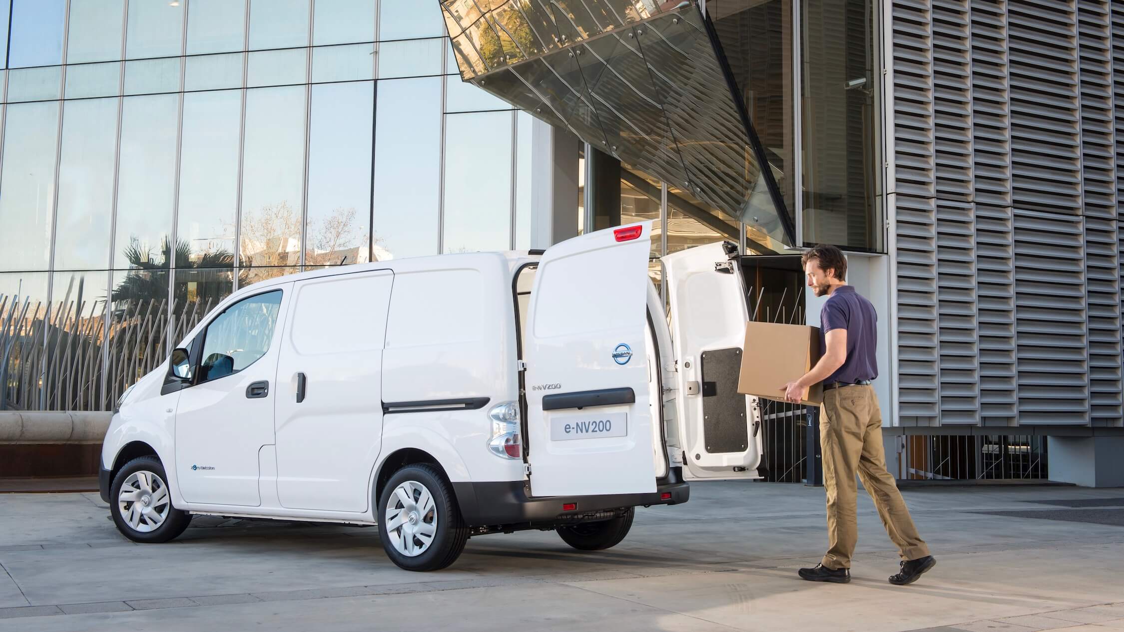 Nissan e-NV200 kofferruimte