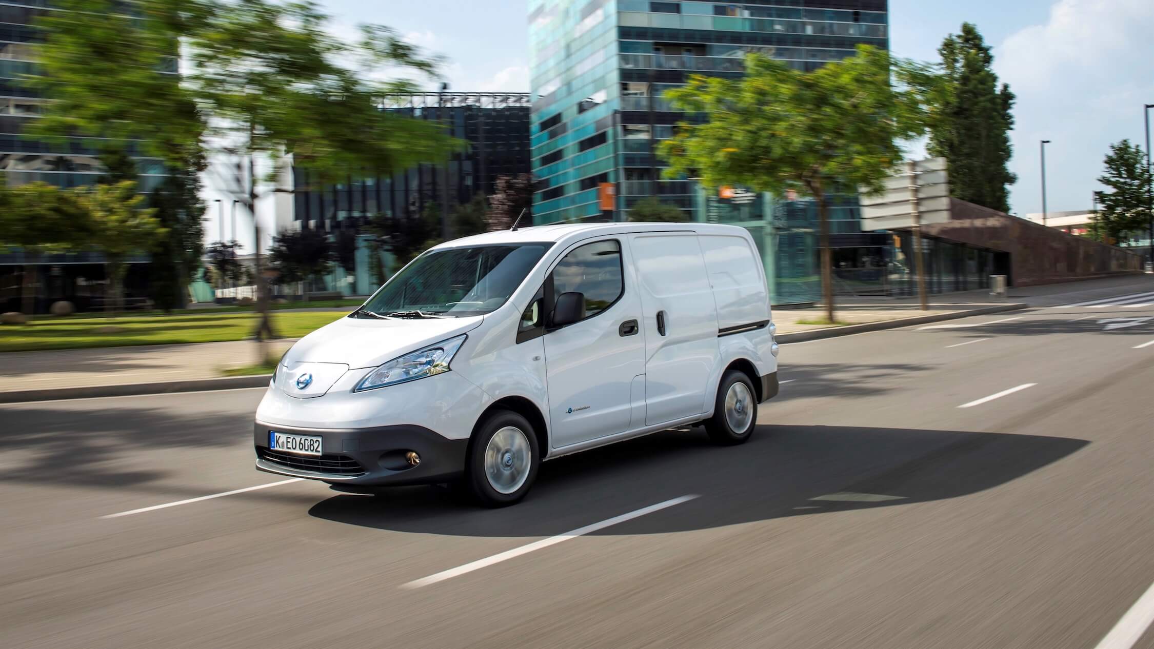 elektrische Nissan bestelwagen