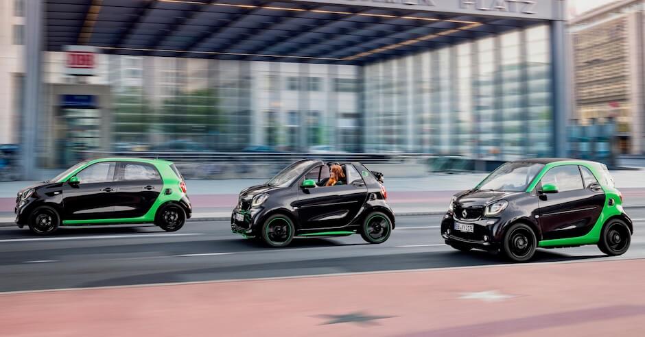 elektrische Smart fortwo en forfour