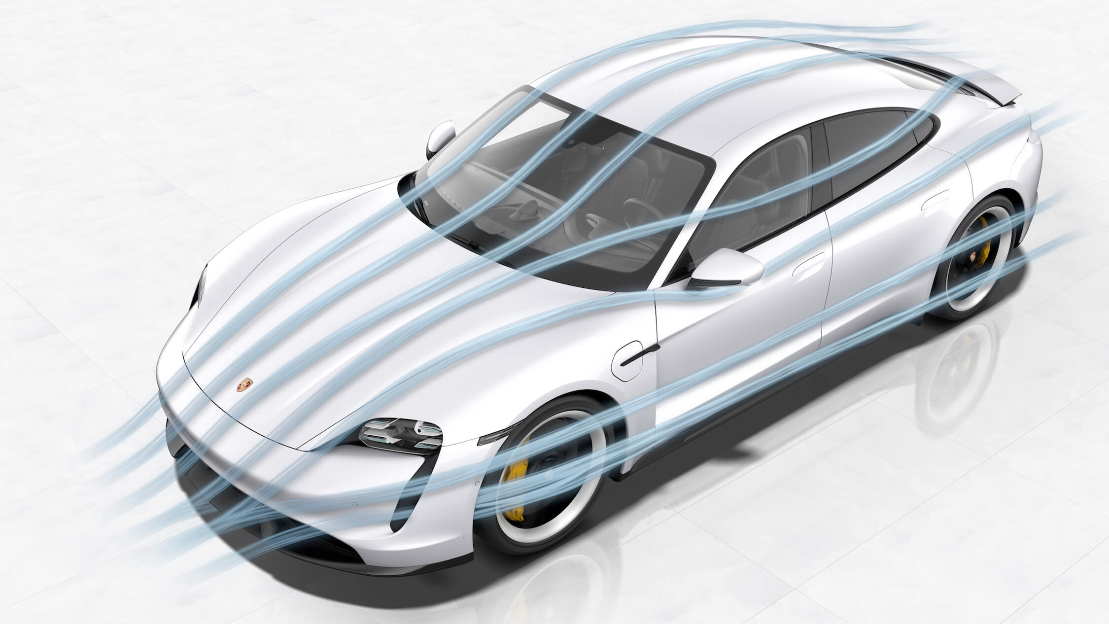 Porsche Taycan aerodynamica