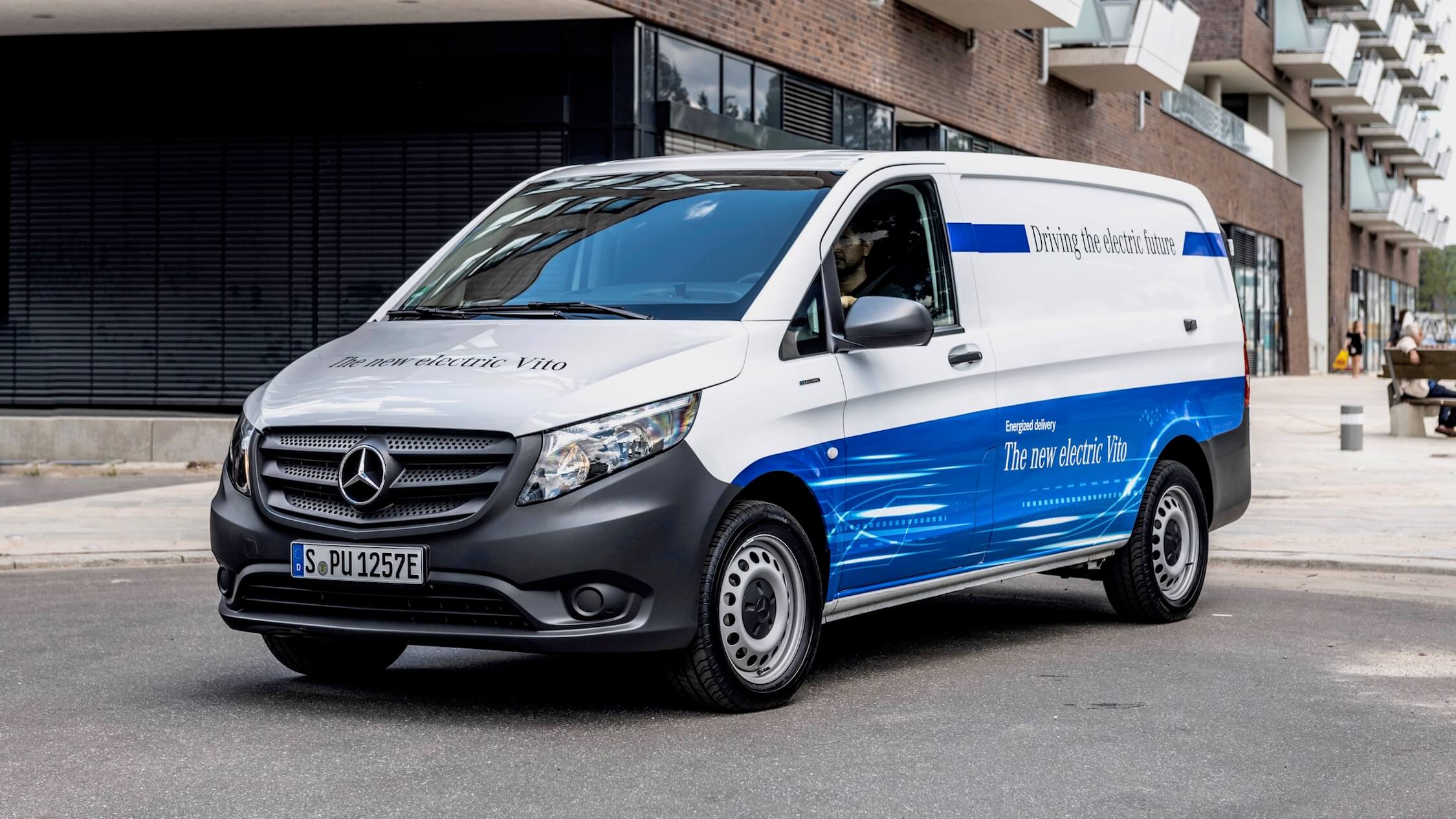 elektrische Mercedes Vito bestelauto