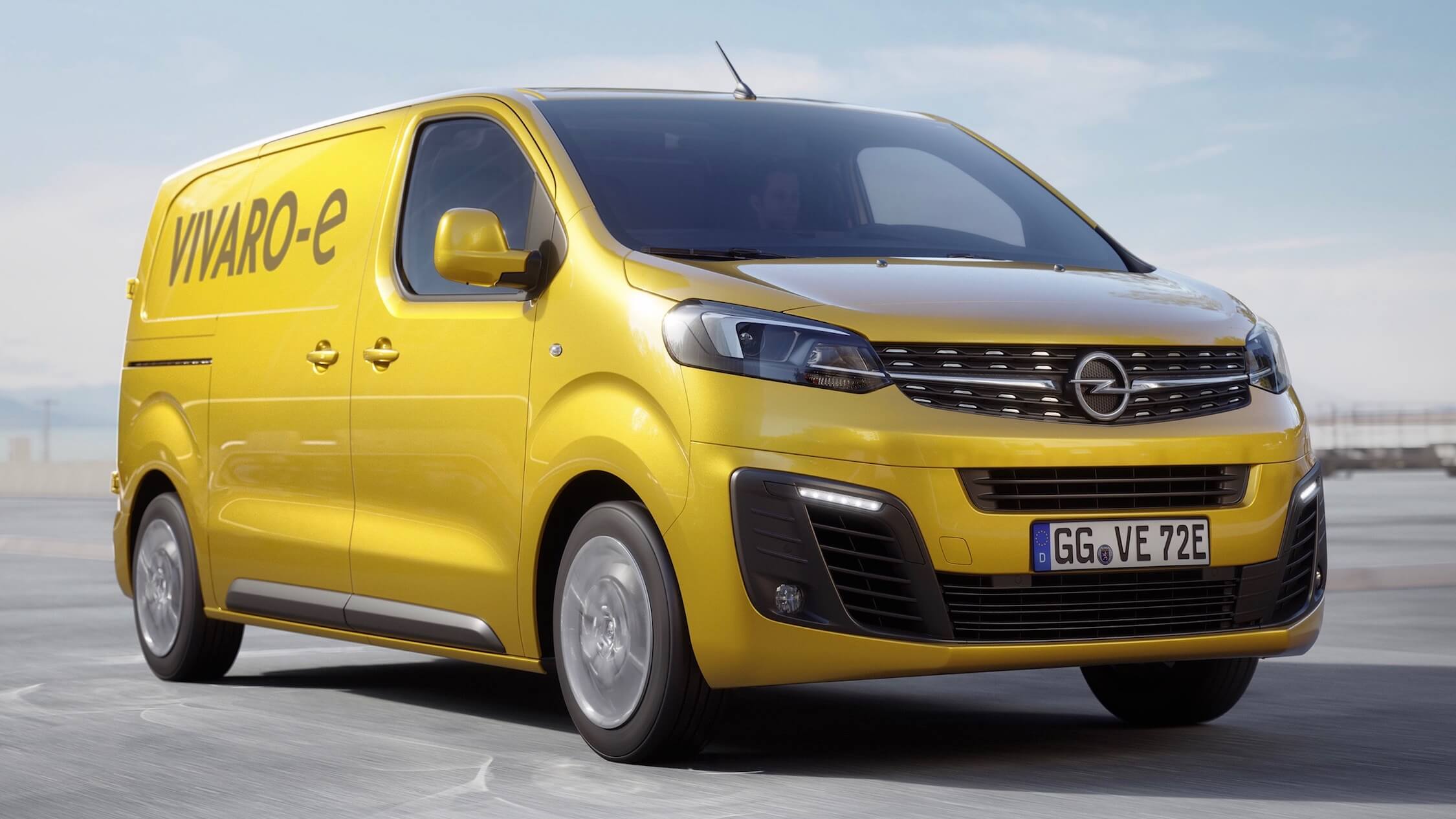 Opel Vivaro elektrische bestelwagen