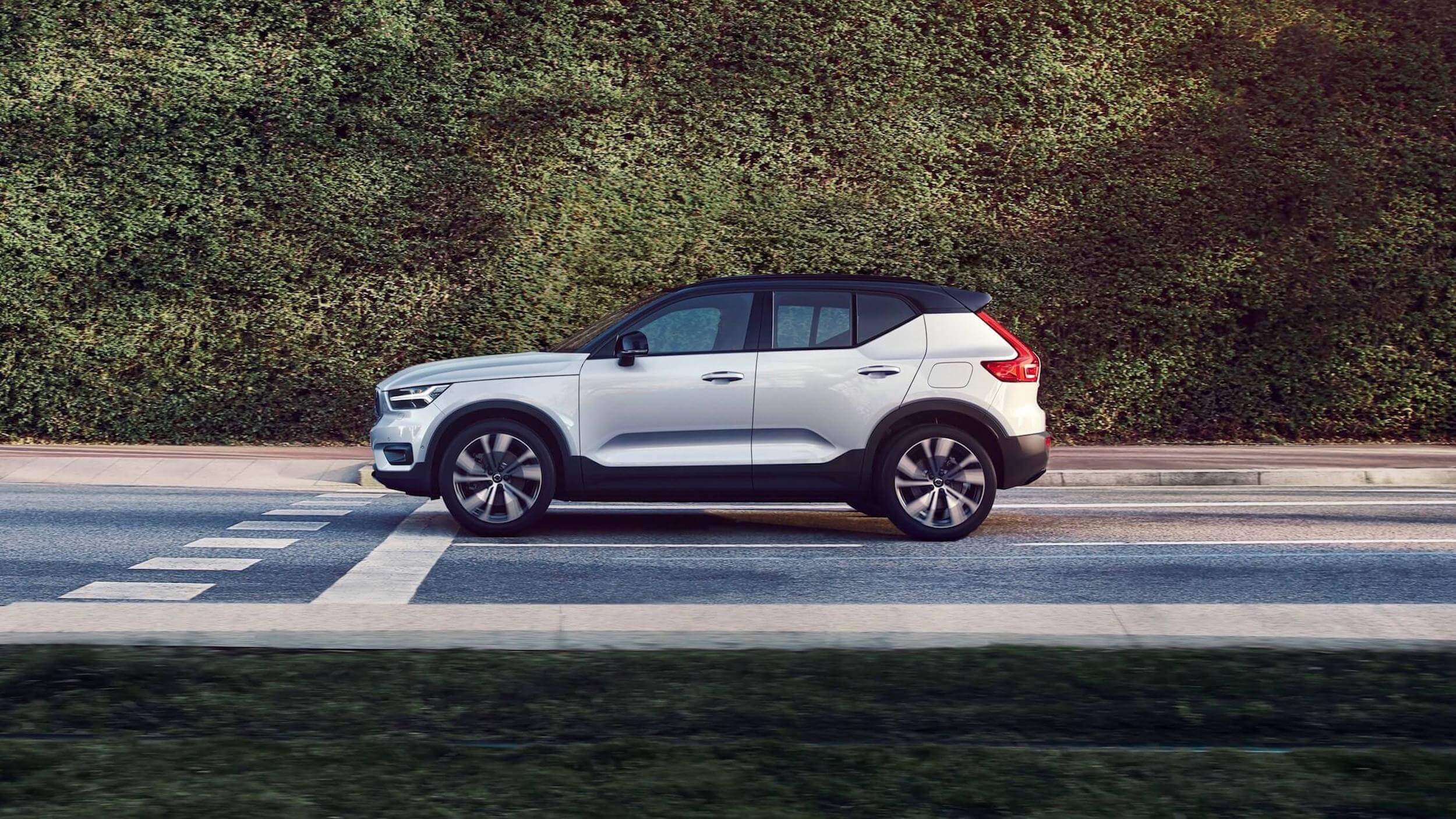 elektrische Volvo XC40 profiel