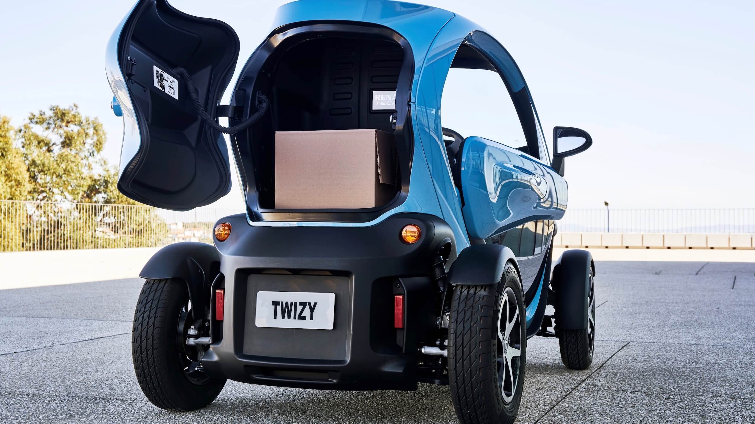Renault Twizy cargo koffer