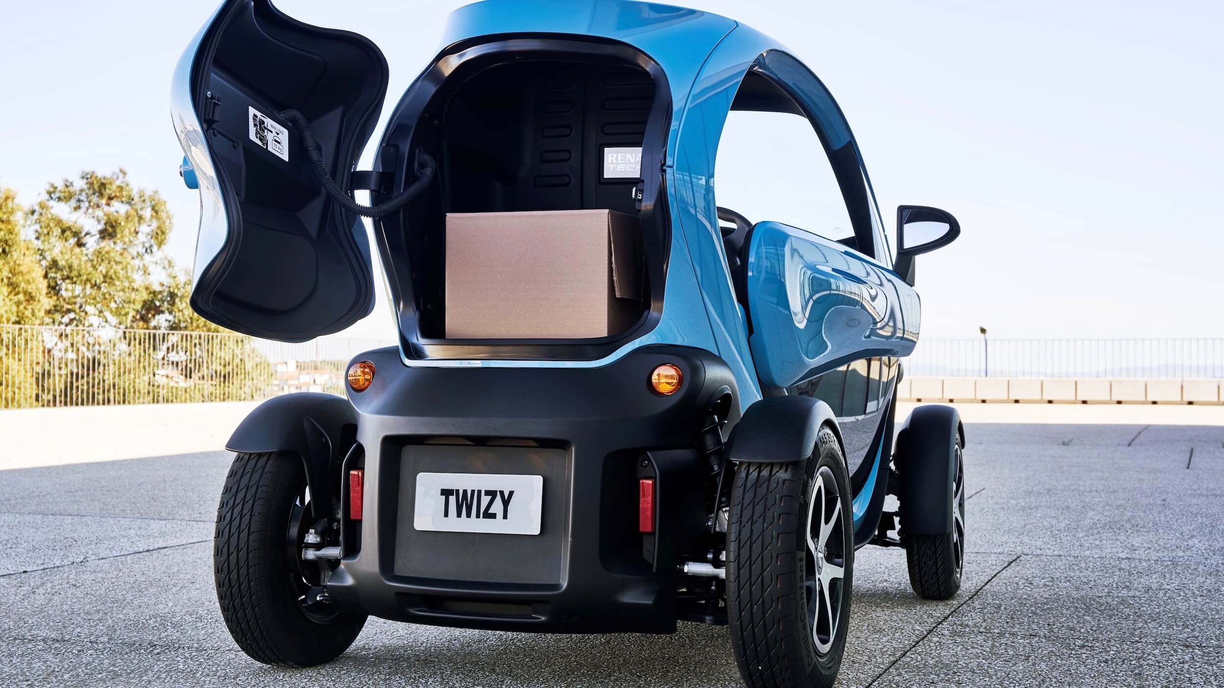 Renault Twizy cargo koffer