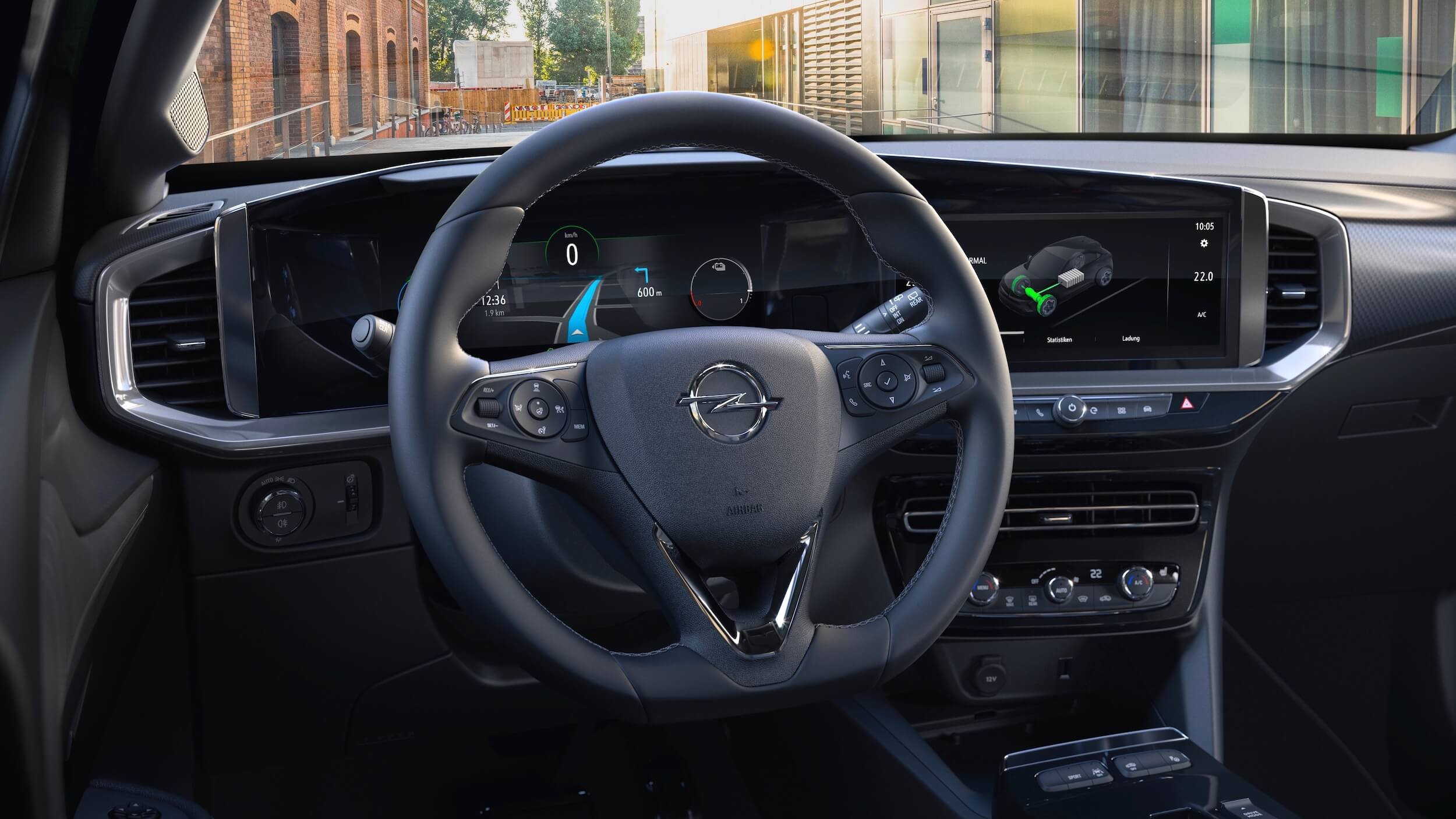 Opel Mokka e dashboard