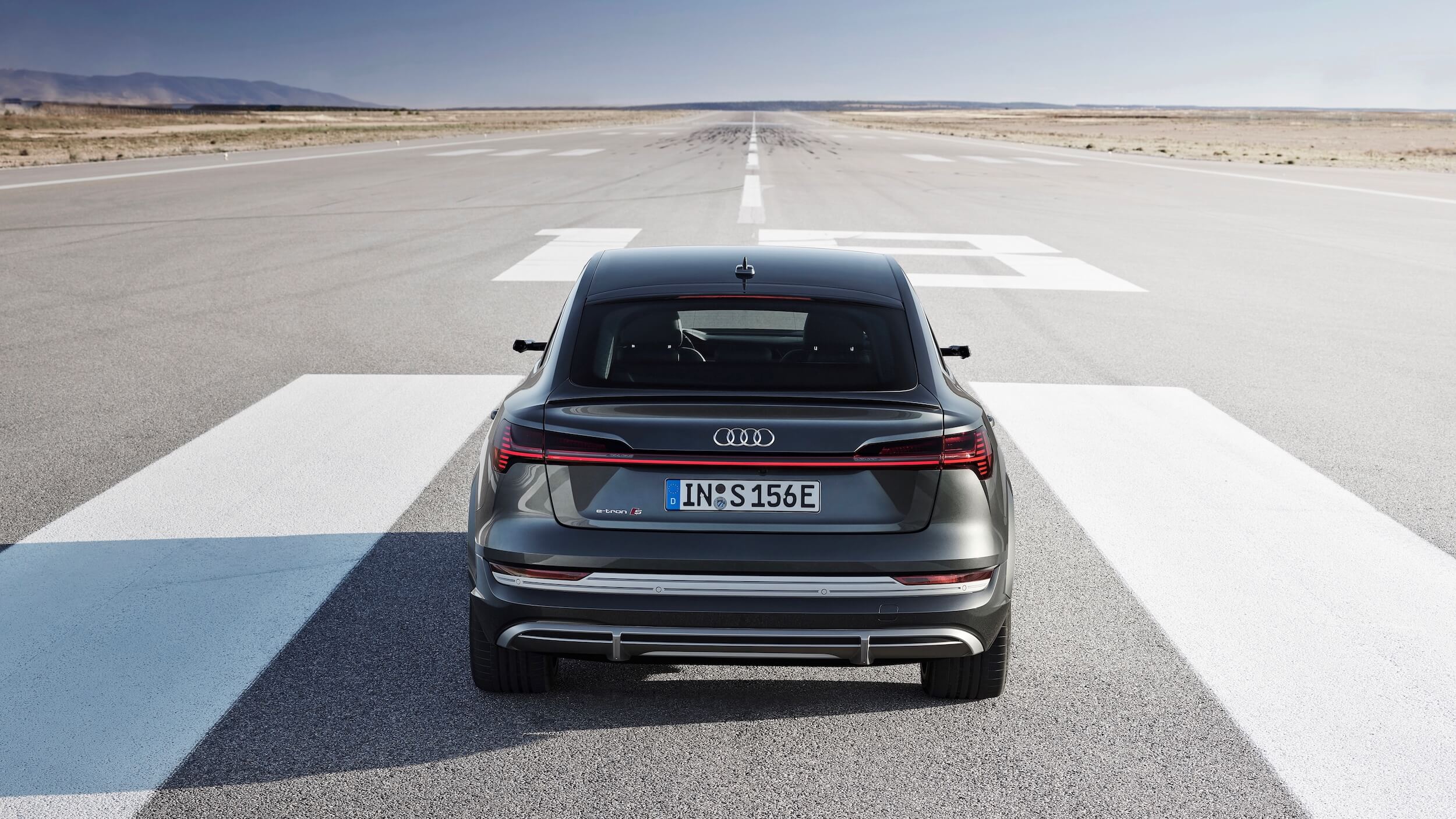 Audi e tron Sportback achterkant