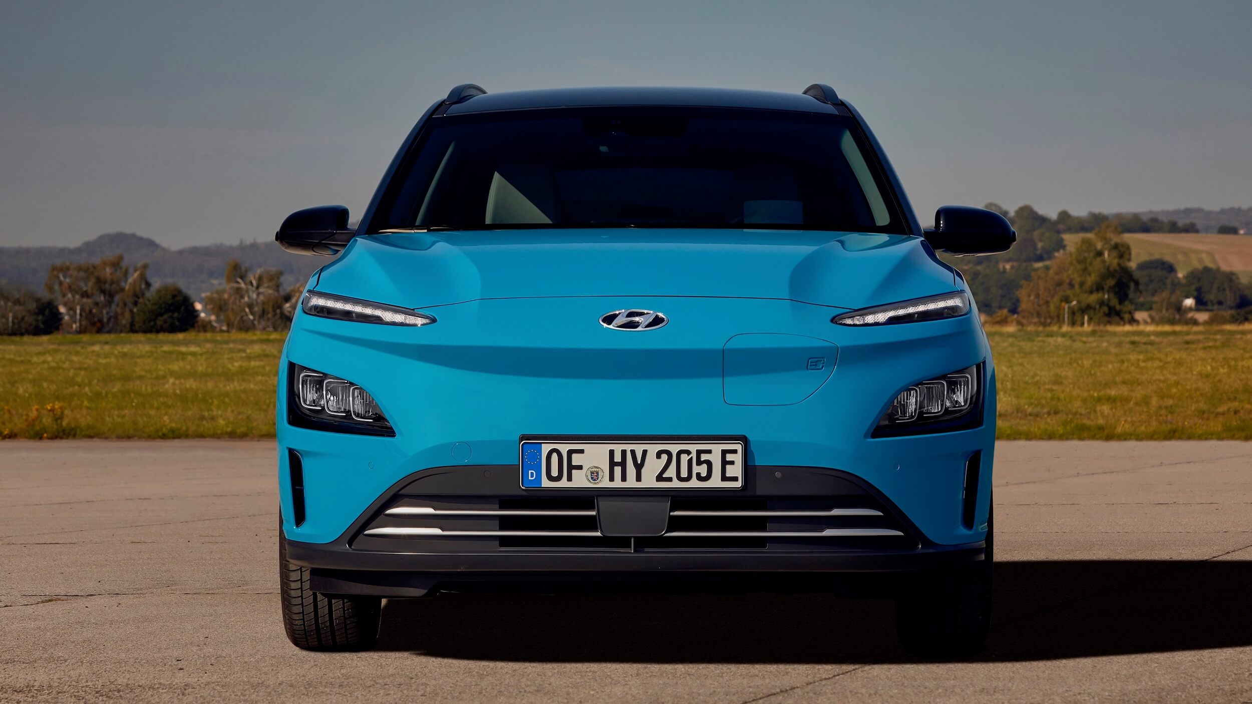 Hyundai Kona EV voorkant