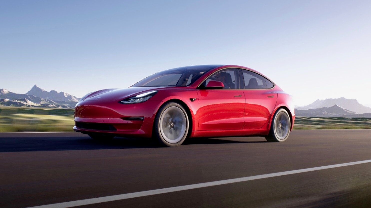 Nieuwste Tesla Model 3
