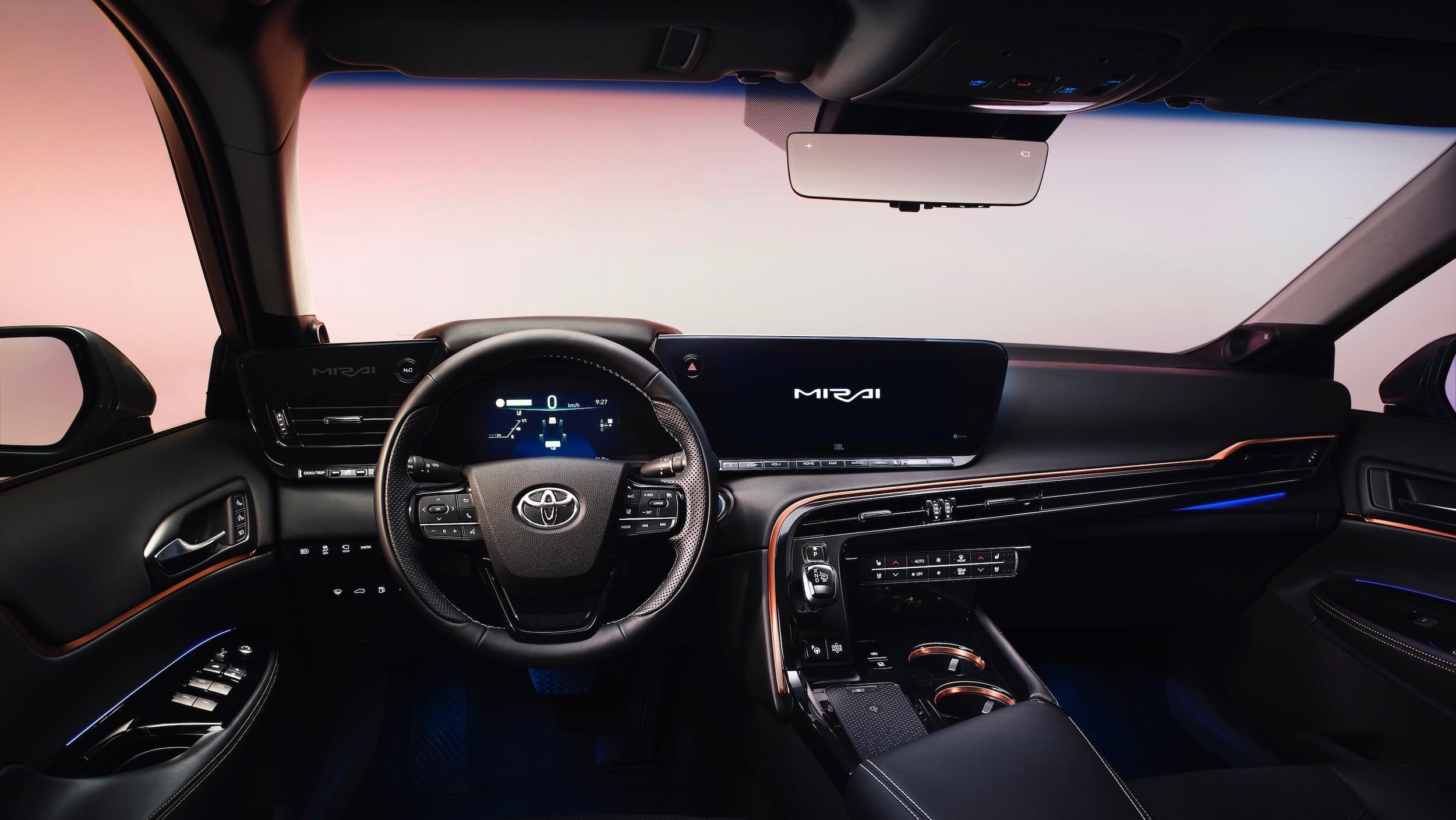 Toyota Mirai 2 interieur