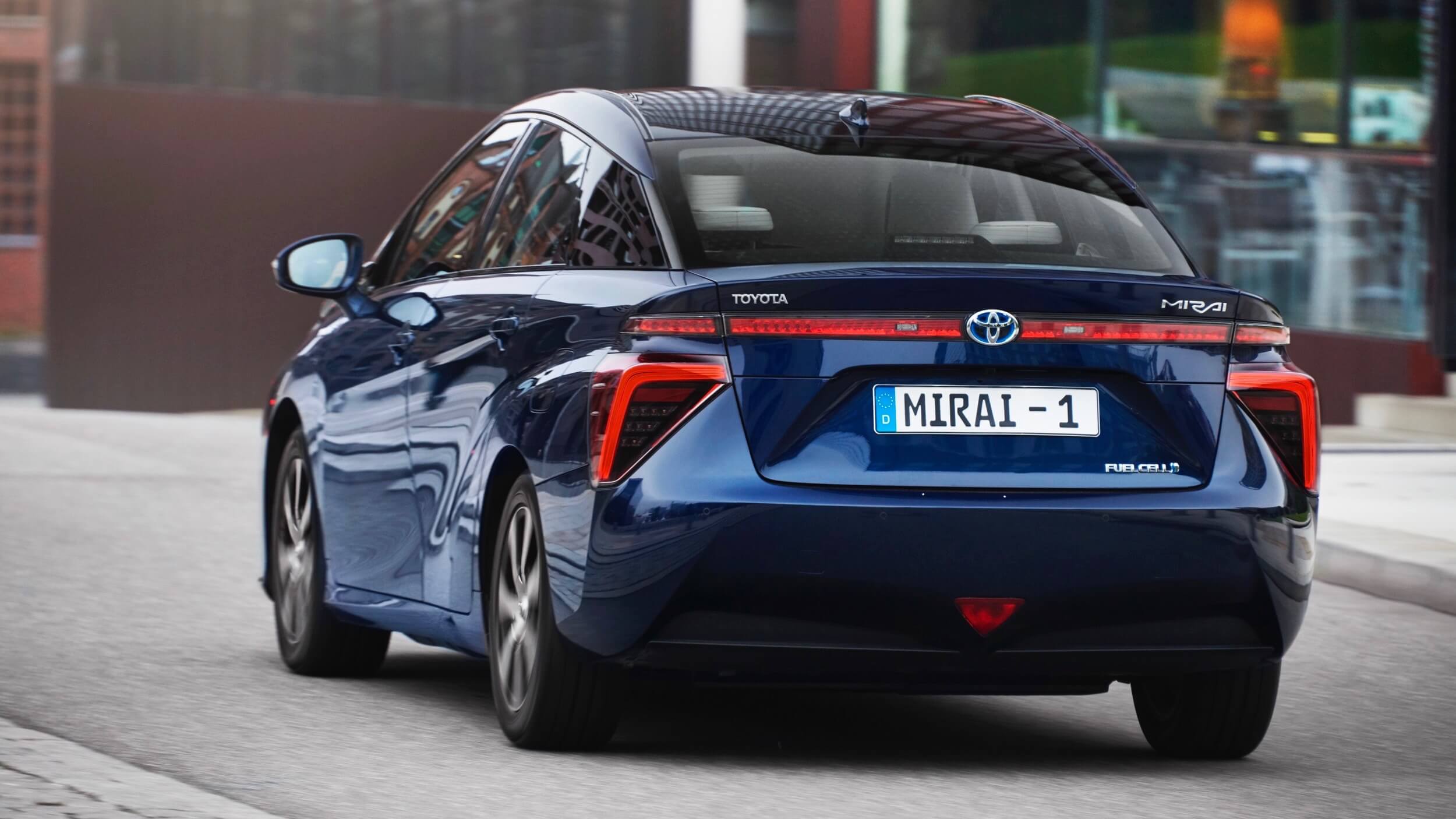 Toyota Mirai achterkant