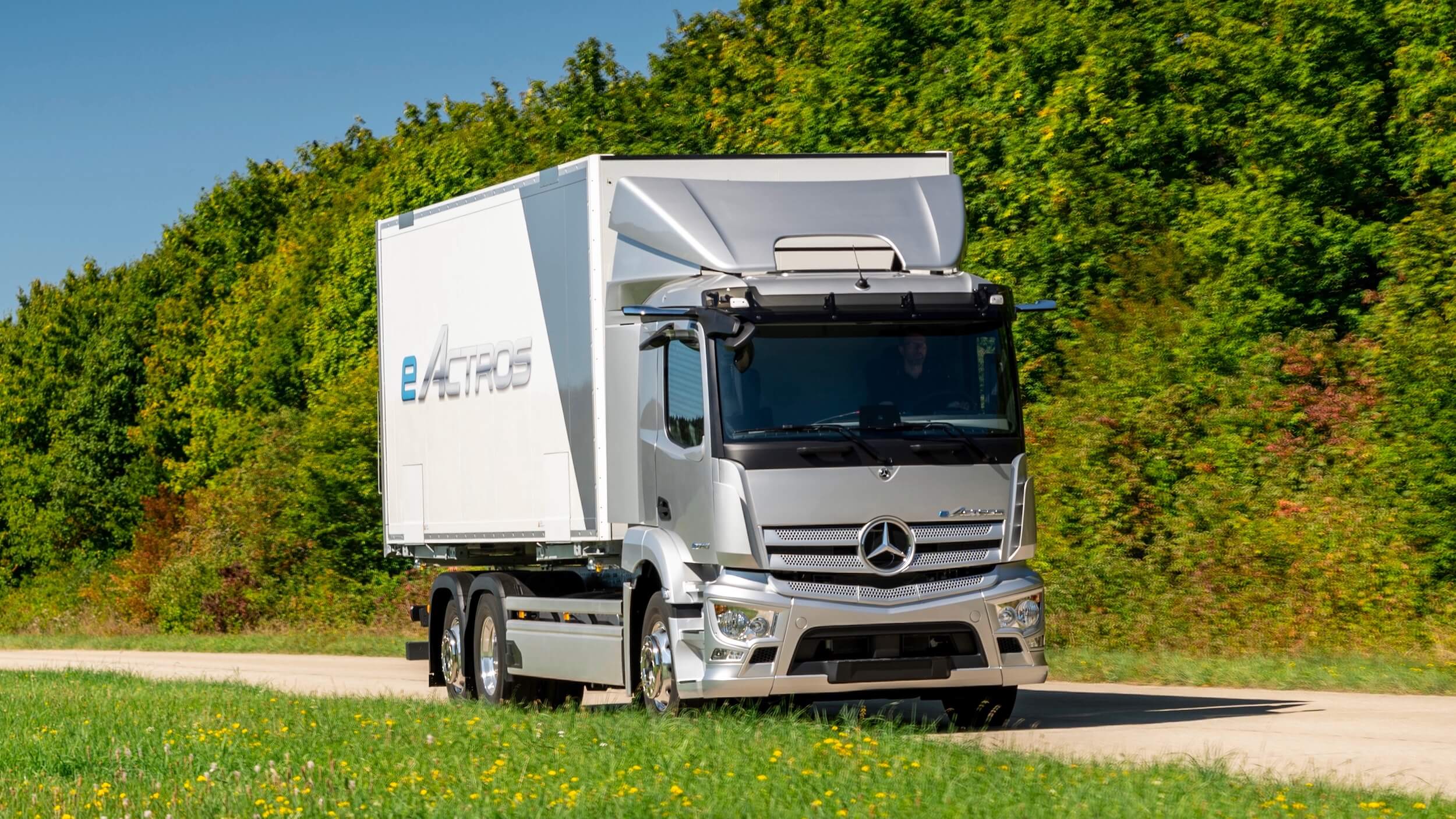 Mercedes eActros e truck