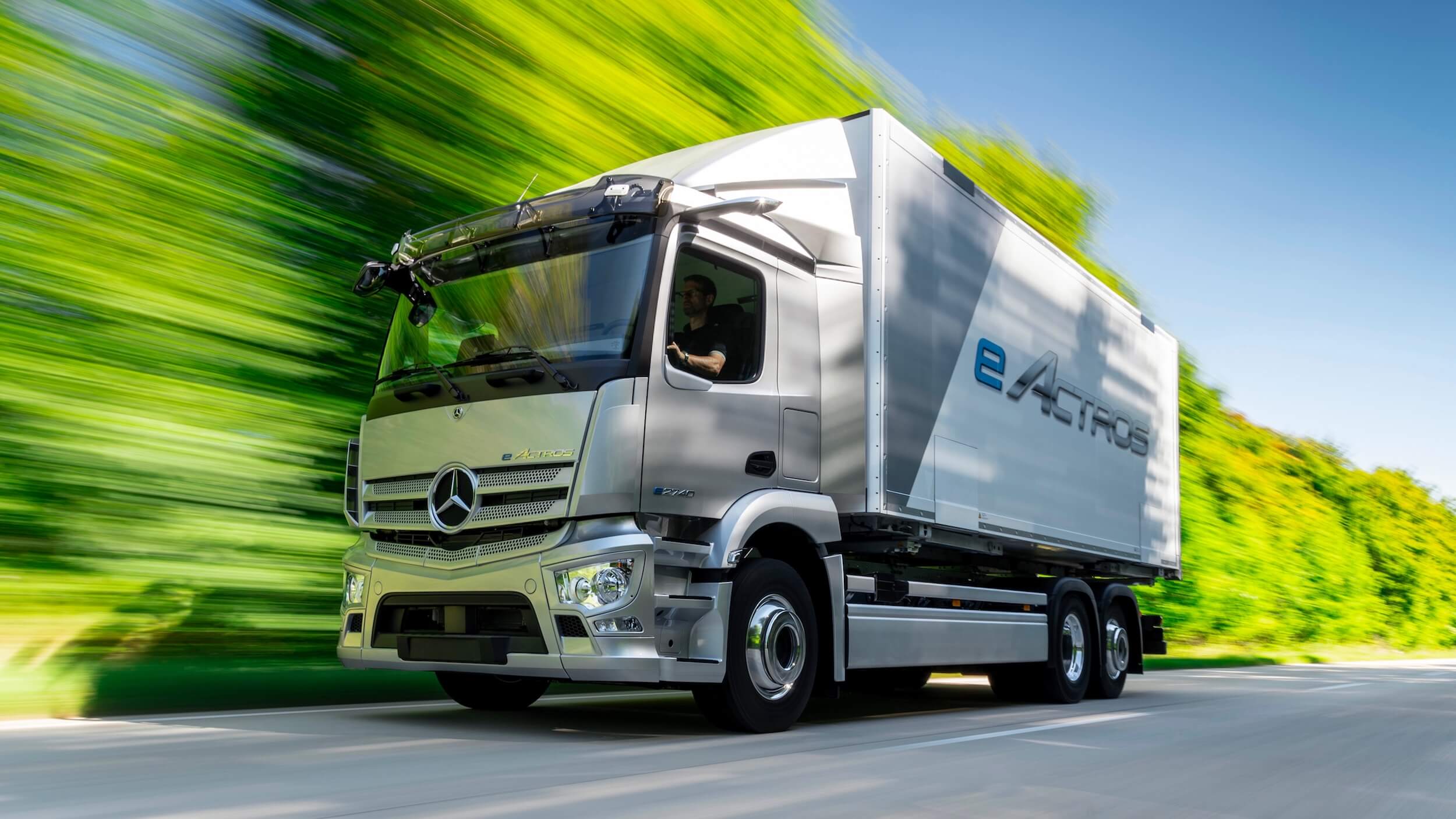 Mercedes eActros elektrische vrachtwagen