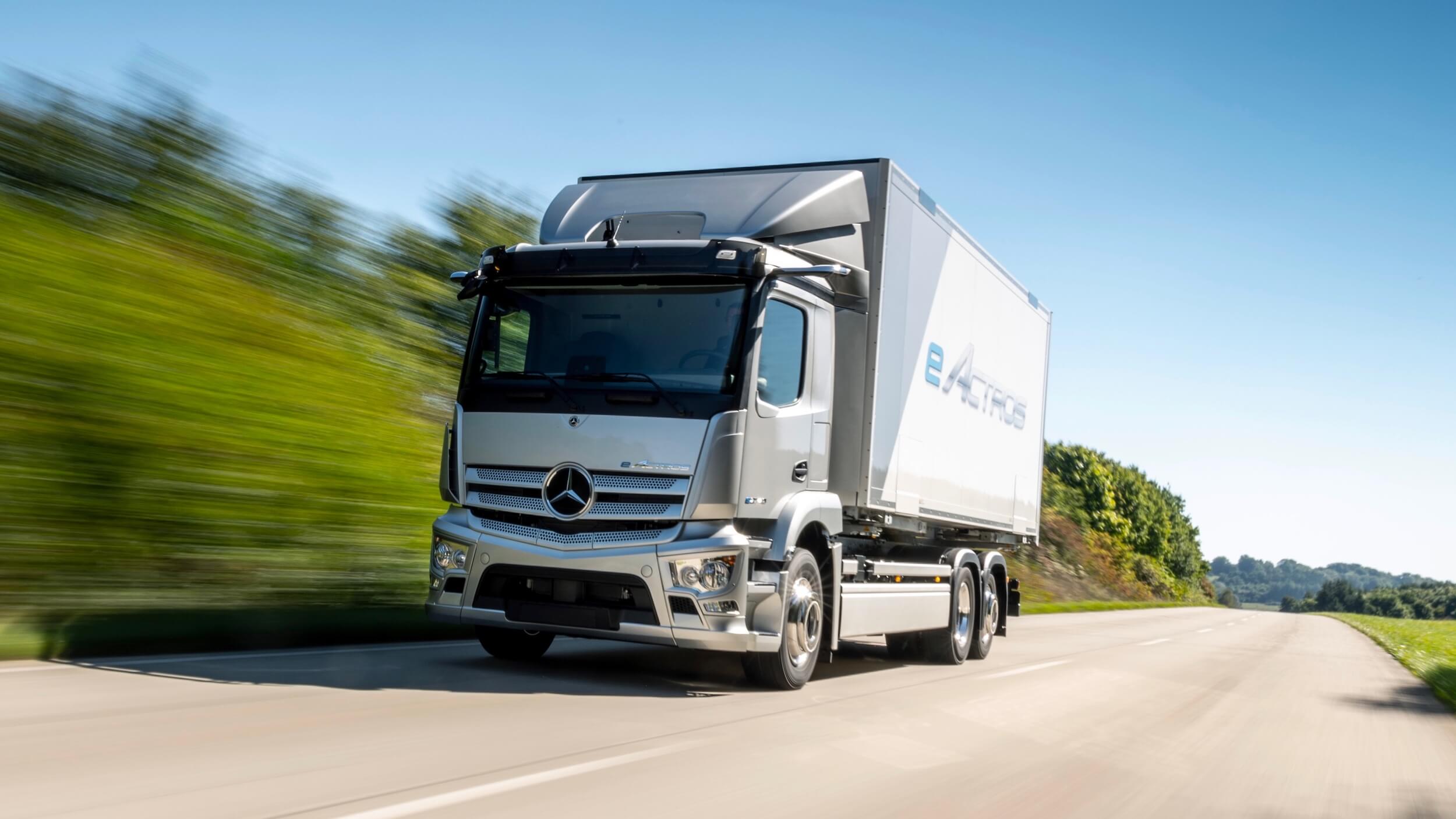 elektrische Mercedes eActros