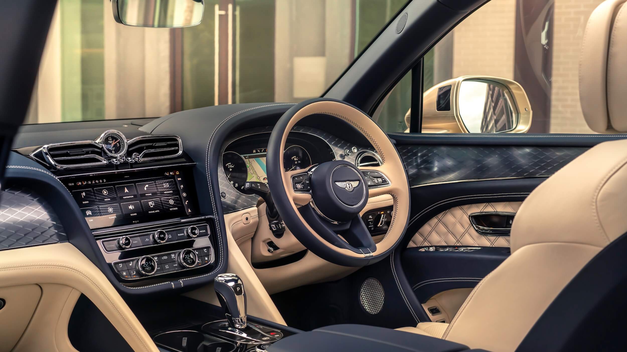 Bentley Bentayga PHEV stuur