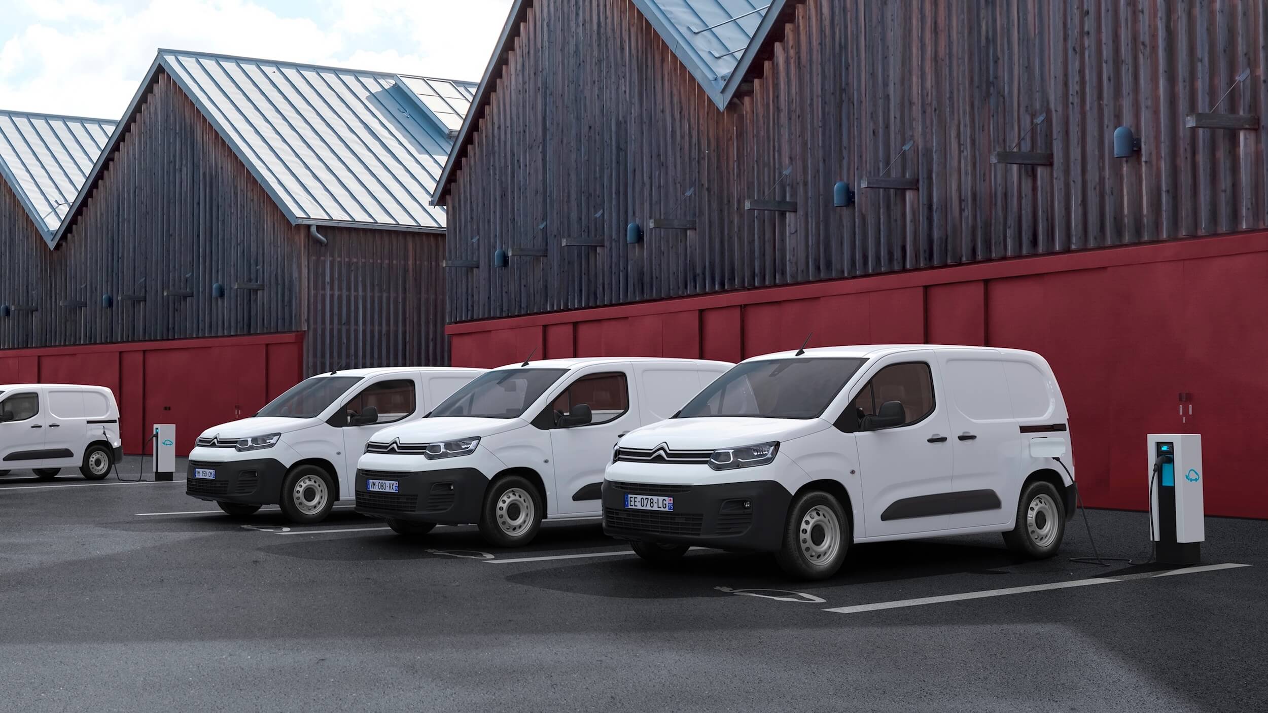 Citroen e Berlingo naast elkaar