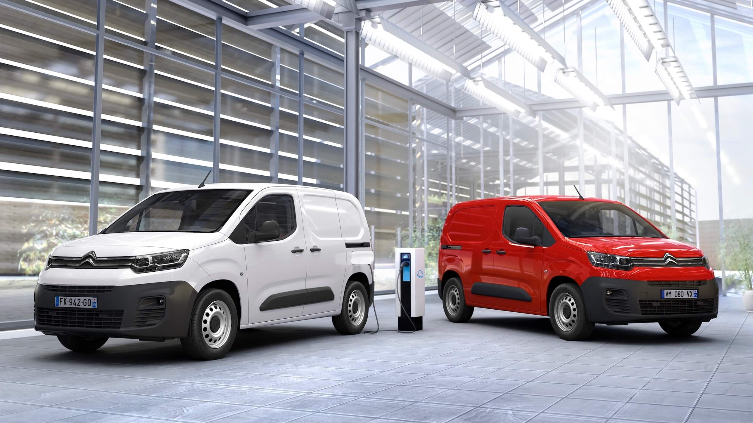 Citroen e Berlingo rood