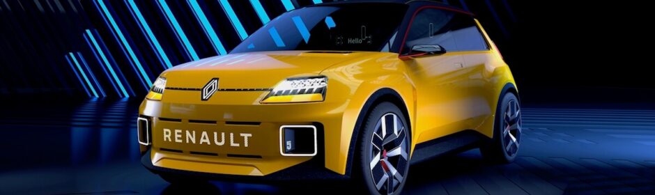 Elektrische auto Renault 5