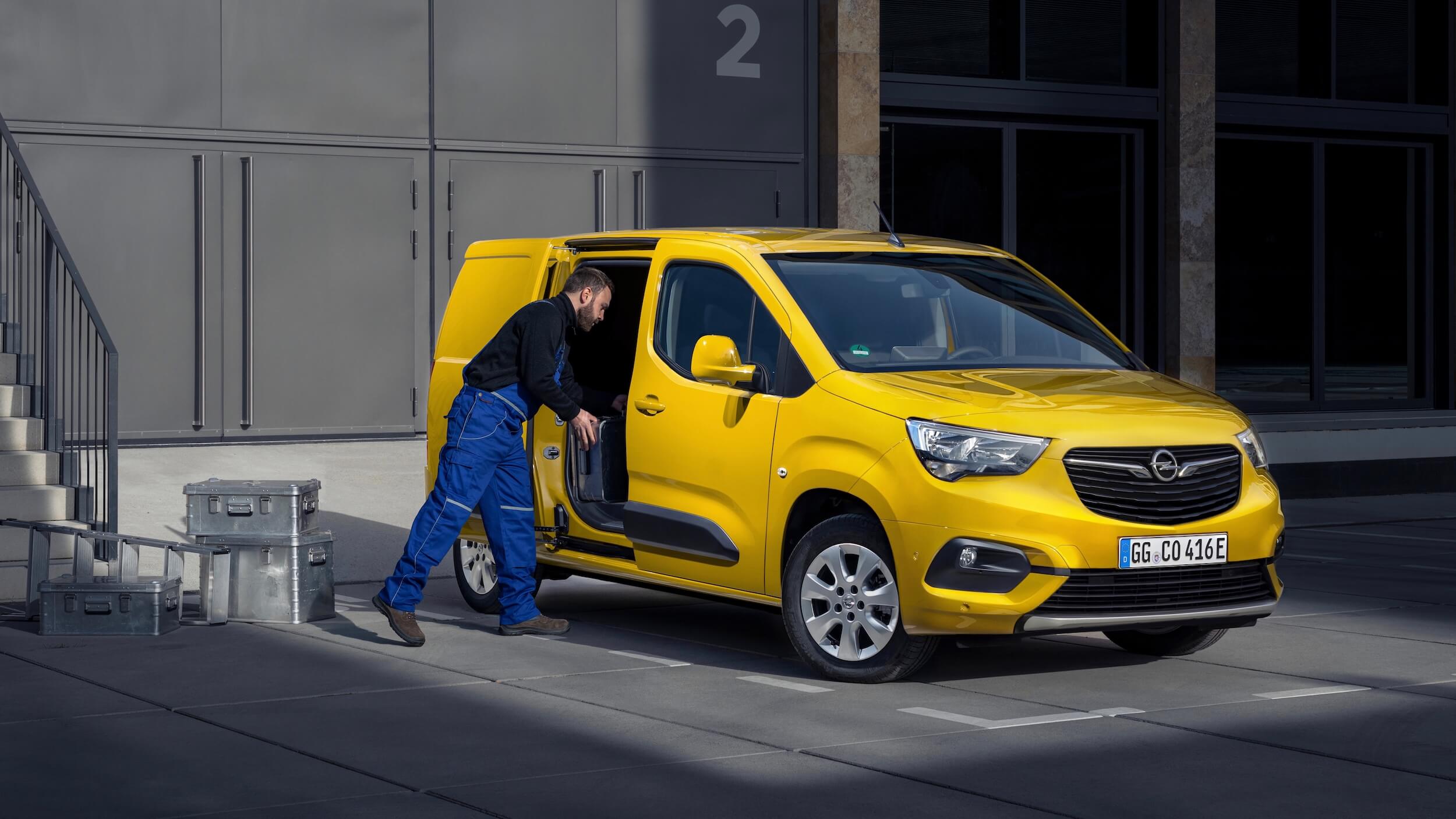 Opel Combo e Cargo laadvolume
