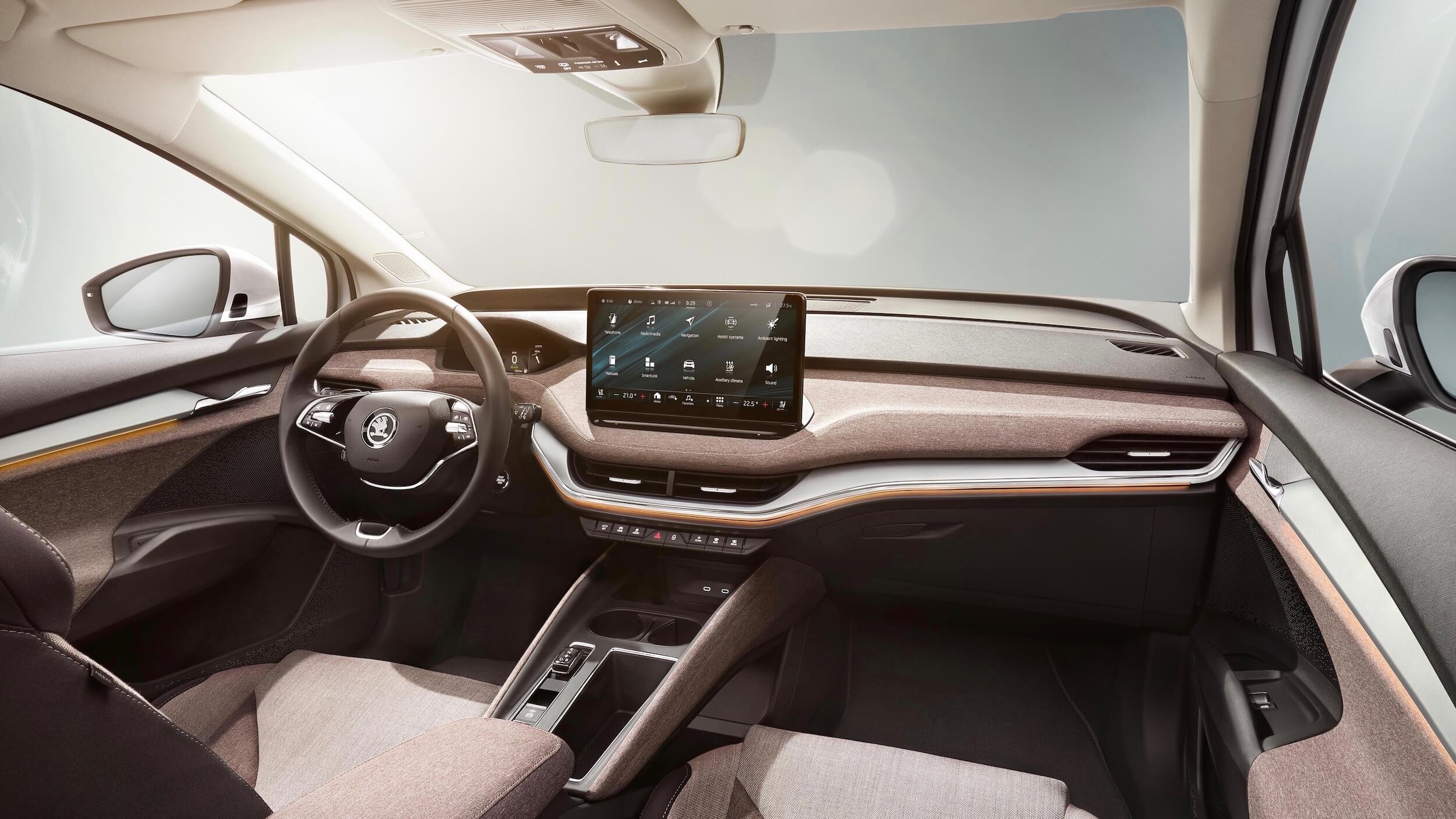 Skoda Enyaq interieur