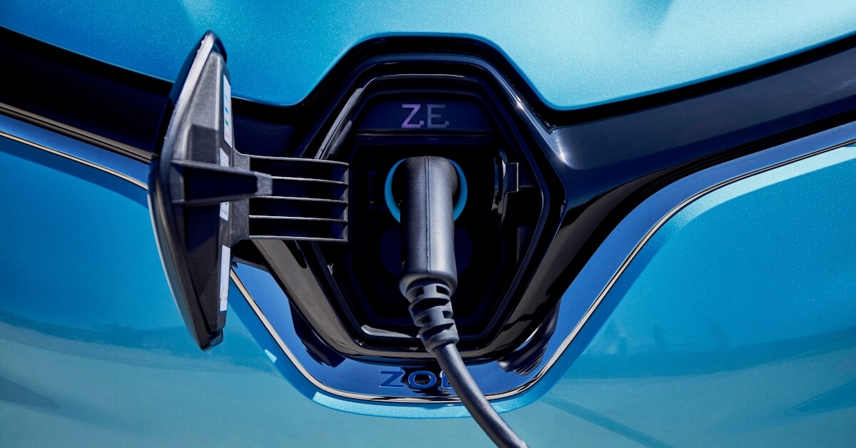 Renault ZOE laadplug